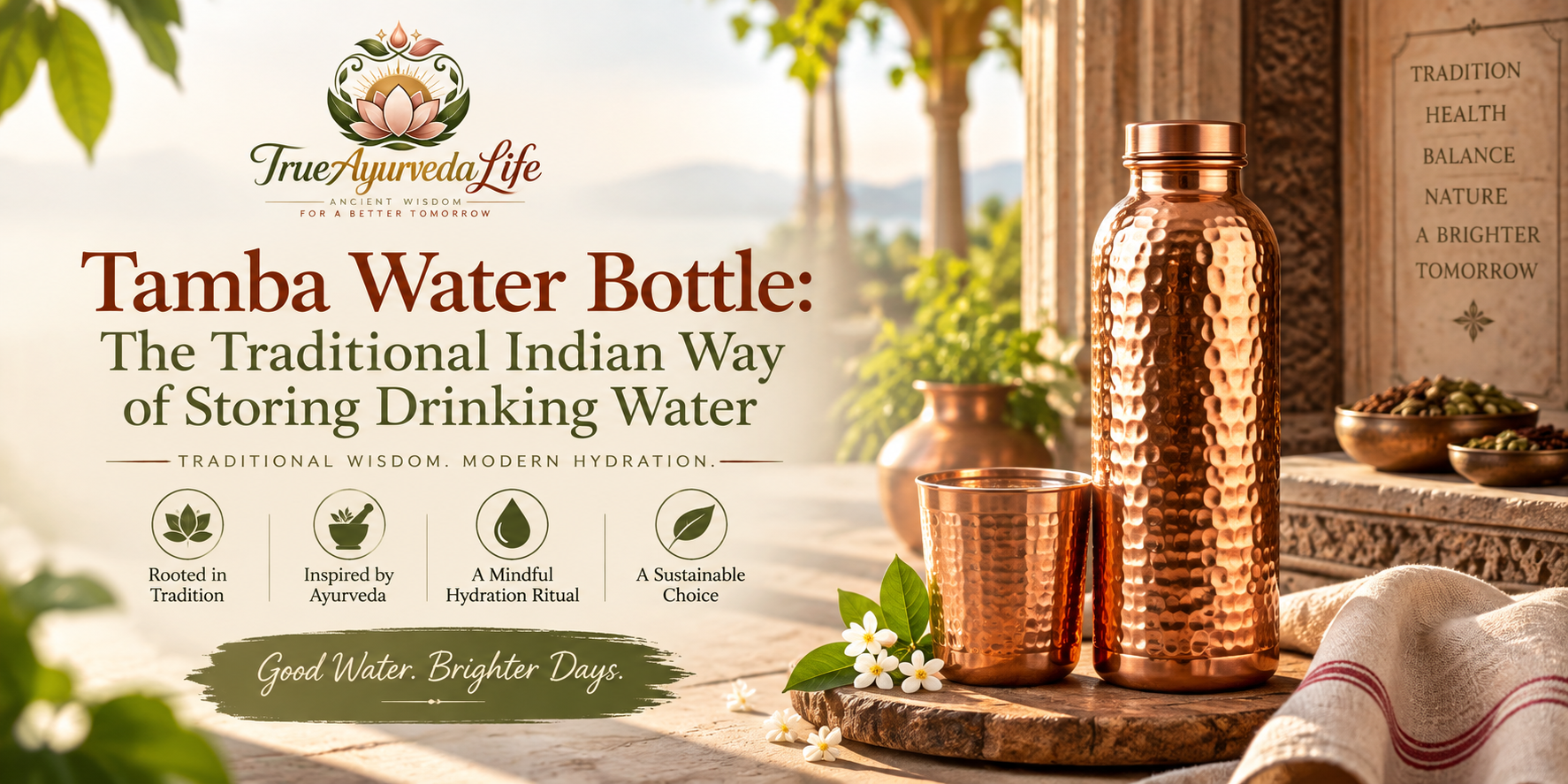 Tamba Water Bottle: The Traditional Indian Way of Storing Drinking Water