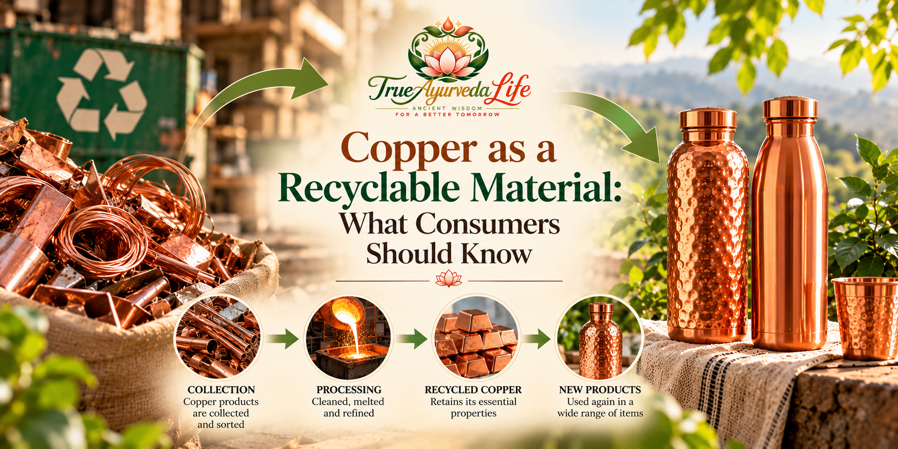 Copper as a Recyclable Material: What Consumers Should Know